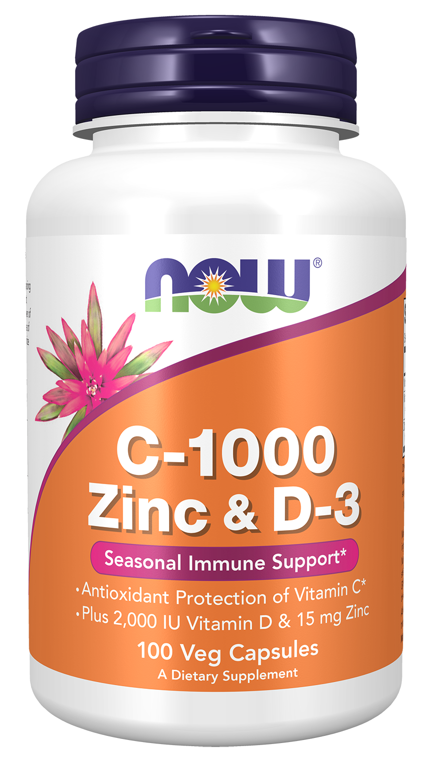 C-1000 Zinc & D-3 100 Capsules