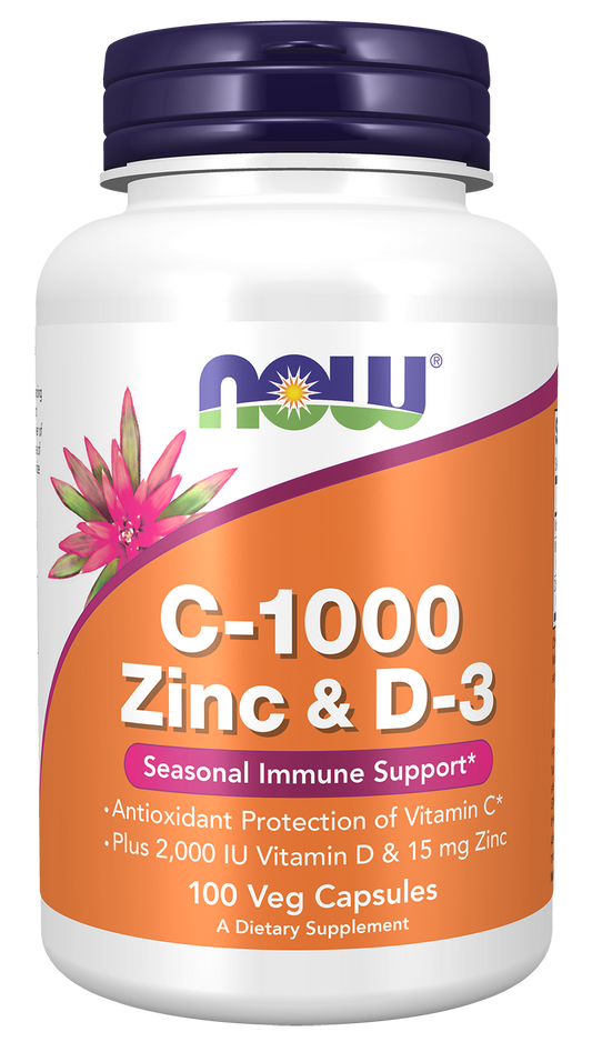 C-1000 Zinc & D-3 100 Capsules