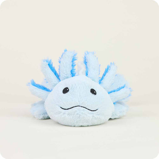 Blue Axolotl Warmies® Plush – Heatable Lavender Comfort
