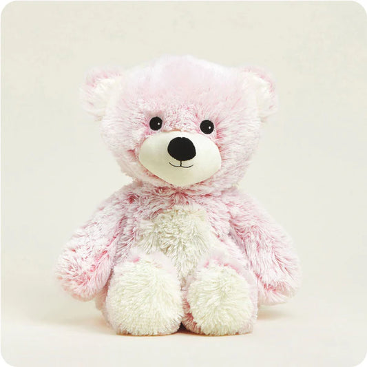 Warmies® Pink Marshmallow Bear – Microwavable Plush (13")