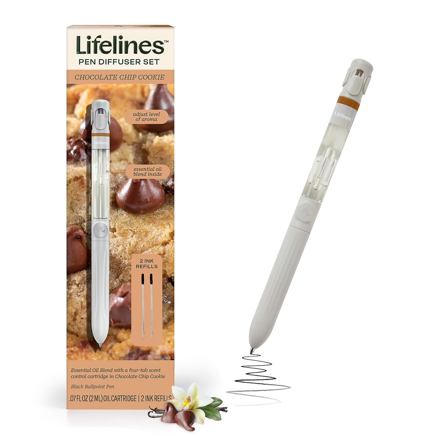 Lifelines™ Chocolate Chip Cookie Pen Diffuser Set