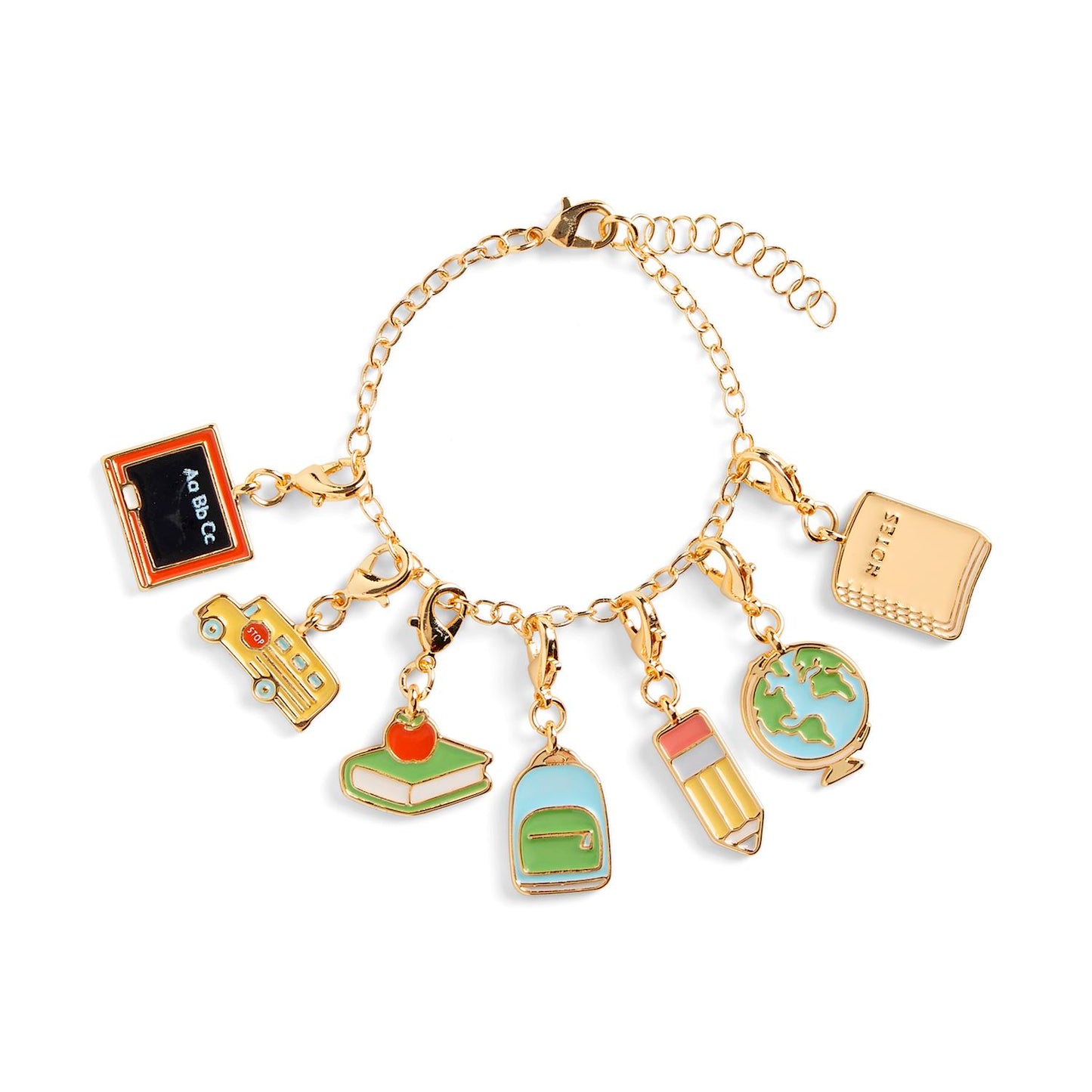 Kutie Kit First Day of School Charm Bracelet Set - Girls age 4+