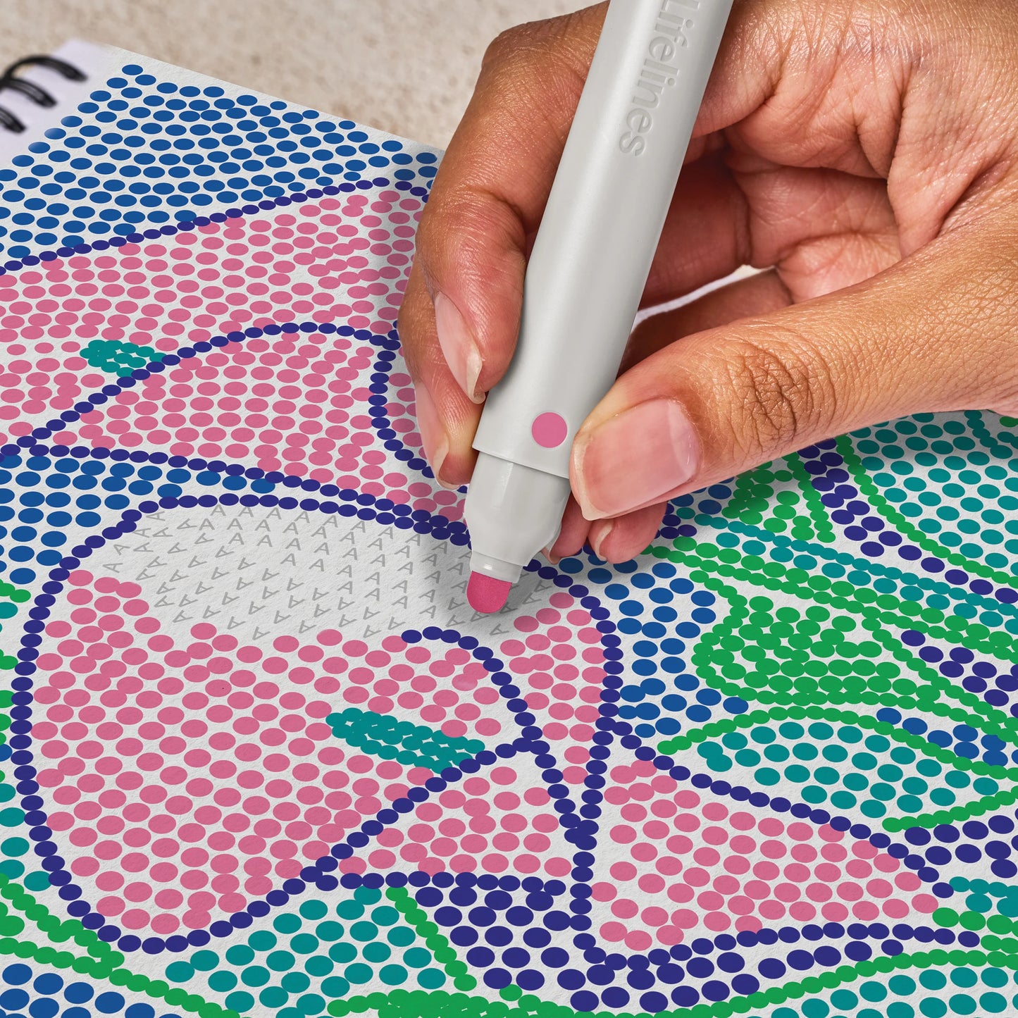 Lifelines FlowArt® Dot-by-Letter Botanicals