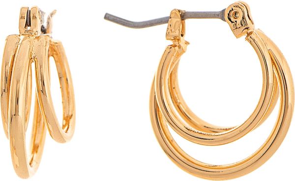 Gold Little Loopy Hoop Earring