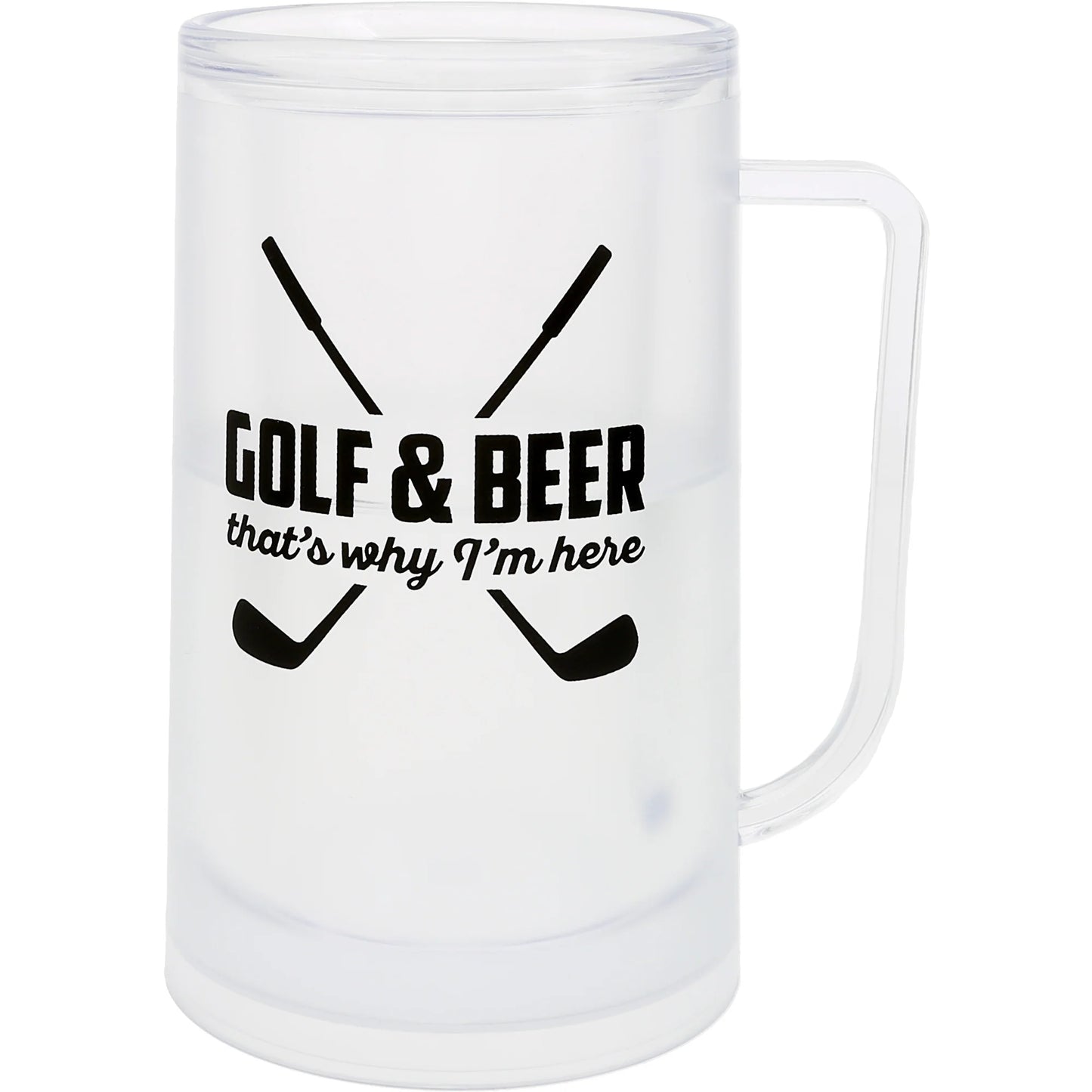 Golf & Beer Freezer Stein