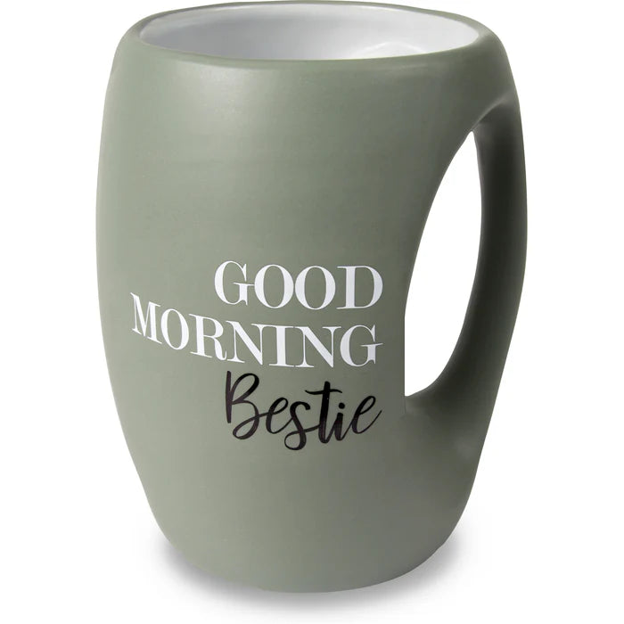 Good Morning Bestie Stoneware Mug – 16 oz