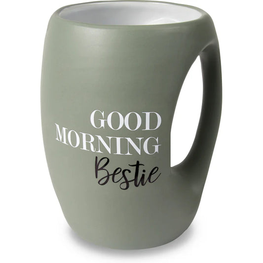 Good Morning Bestie Stoneware Mug – 16 oz