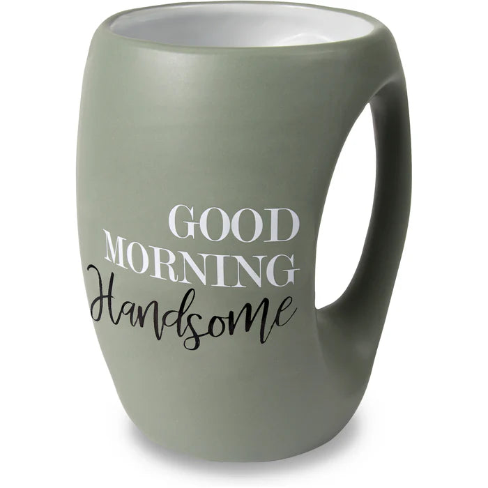 Good Morning Handsome Stoneware Mug