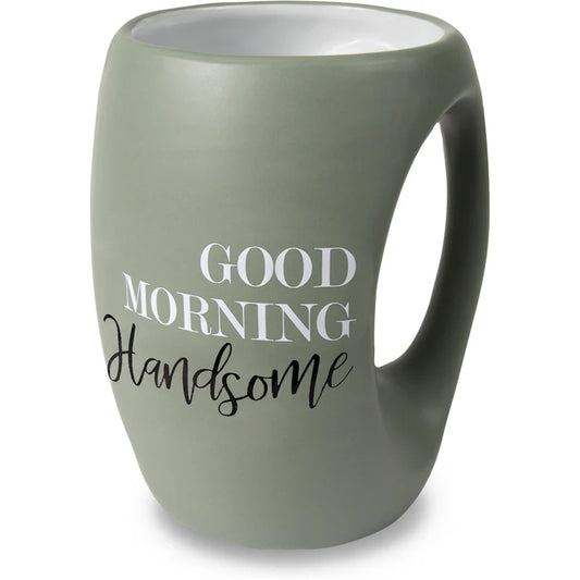 Good Morning Handsome Stoneware Mug