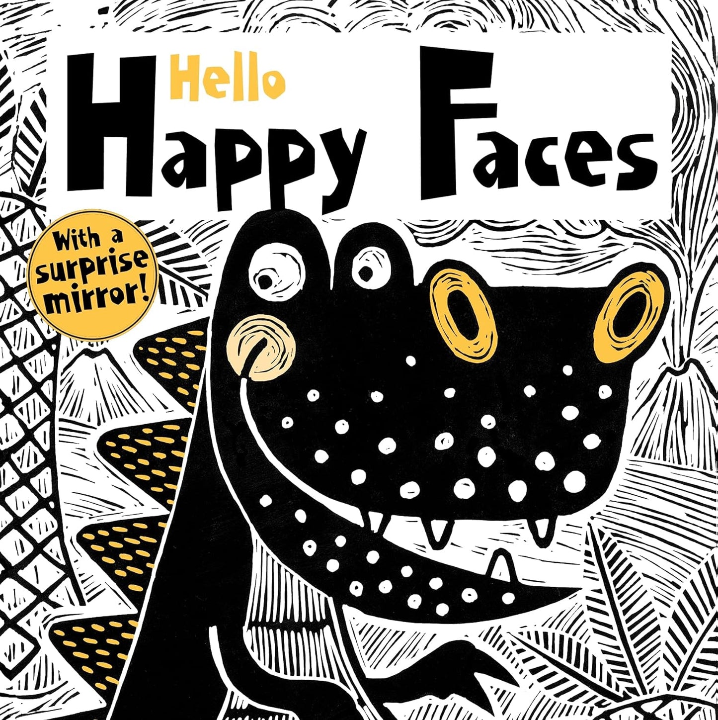 Hello Happy Faces high contrast board book
