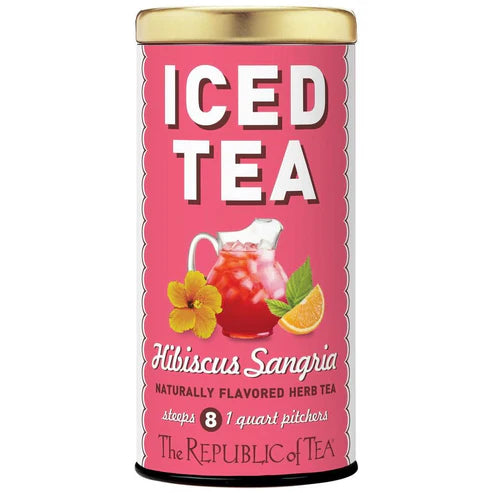 Hibiscus Sangria Large Iced Tea Pouches – Caffeine Free