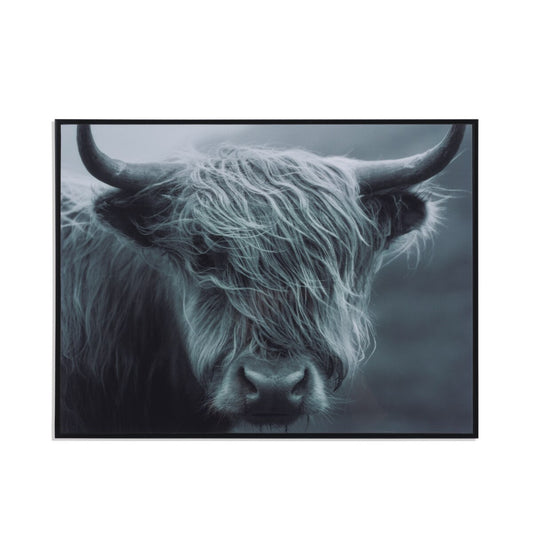 Highland Cow Framed Wall Art — 15.75" x 11.75"