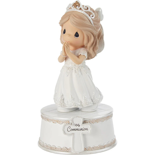 Precious Moments Holy Communion Girl Musical Figurine – “The Lord’s Prayer”