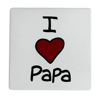 Coaster - I (Heart) Papa