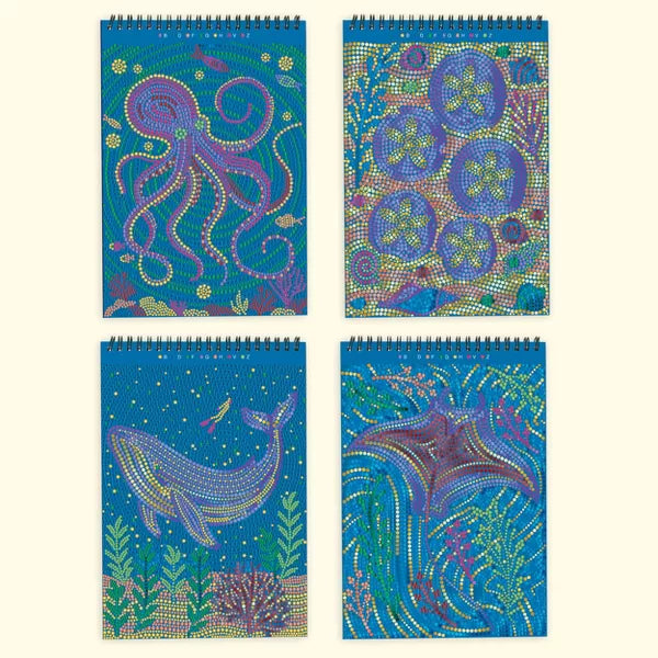 Lifelines FlowArt® Dot-by-Letter Into the Deep – Metallic Ink