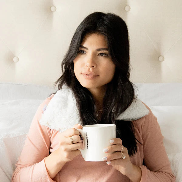 Warmies® Marshmallow Grey Neck Wrap