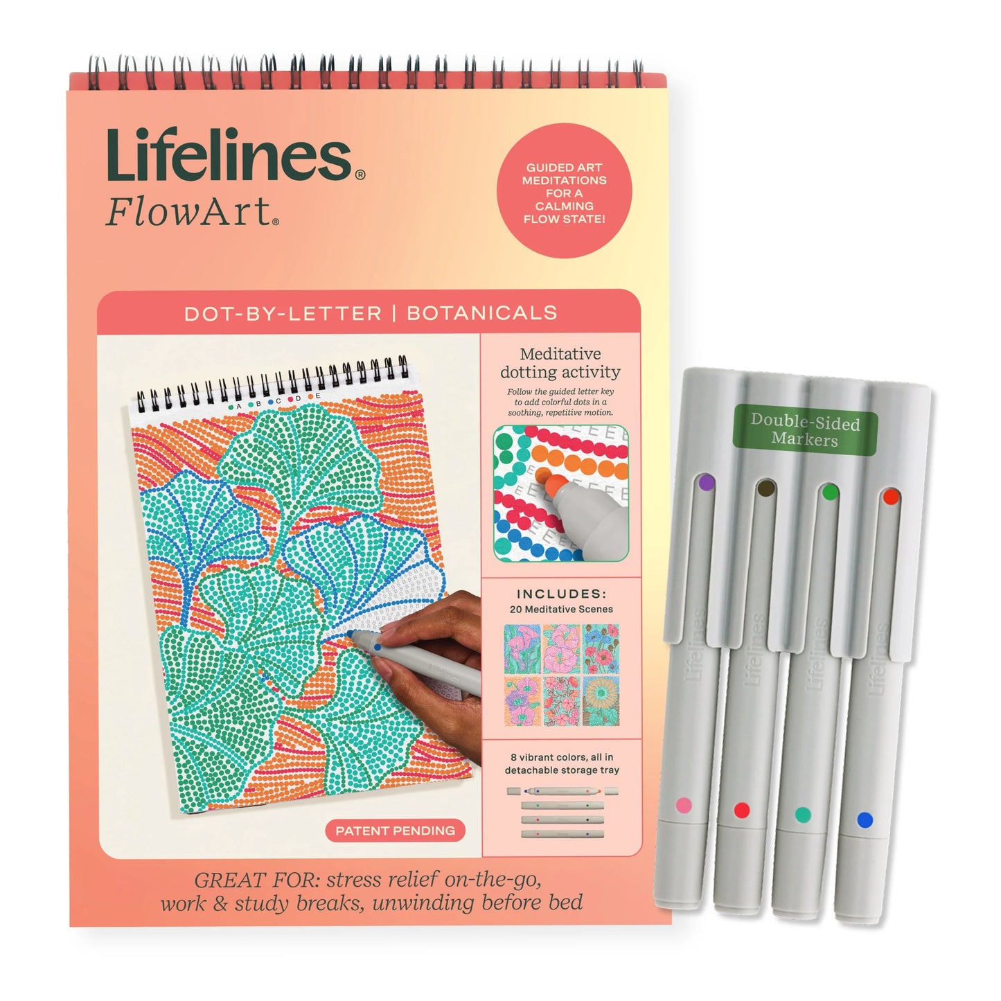 Lifelines FlowArt® Dot-by-Letter Botanicals