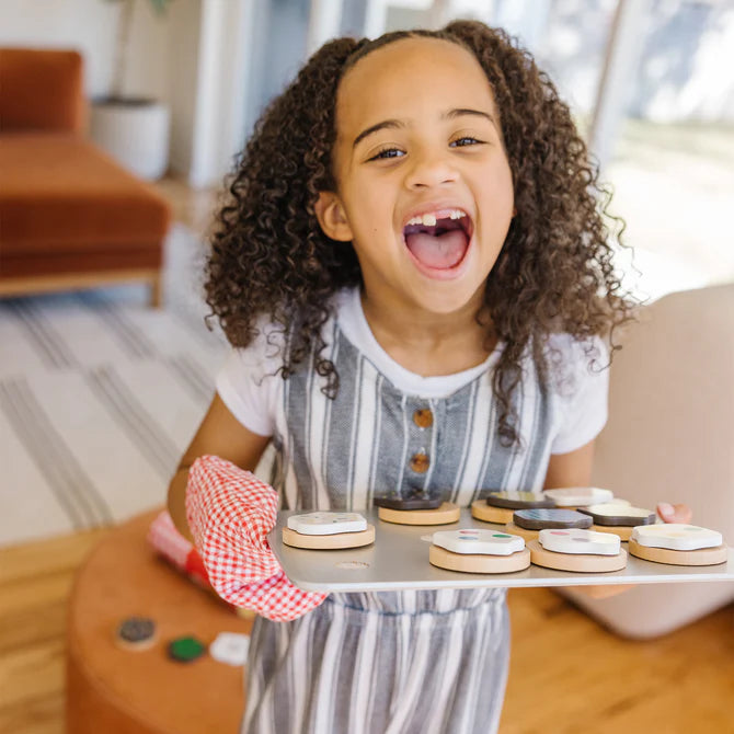 Melissa & Doug Slice & Bake Wooden Cookie Set