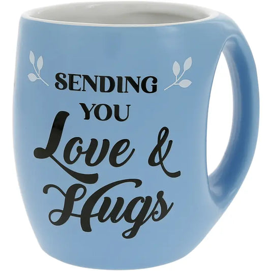 Sending You Love & Hugs Standing Strong Stoneware Mug – 15 oz