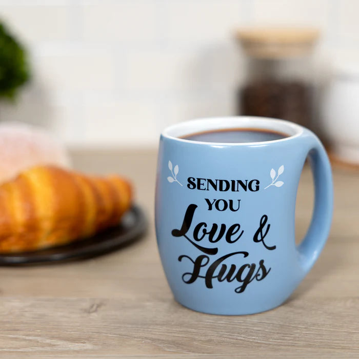 Sending You Love & Hugs Standing Strong Stoneware Mug – 15 oz