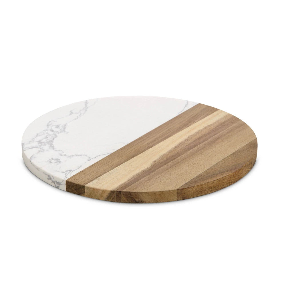 Cultured Marble & Acacia Wood Cheese Board – HIC Kitchen