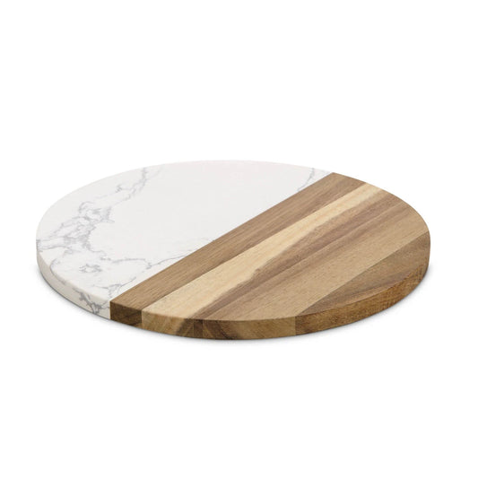 Cultured Marble & Acacia Wood Cheese Board – HIC Kitchen