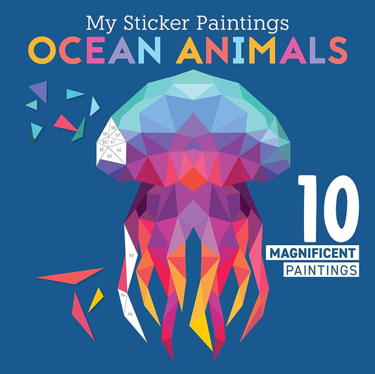 My Sticker Paintings - Ocean Animals