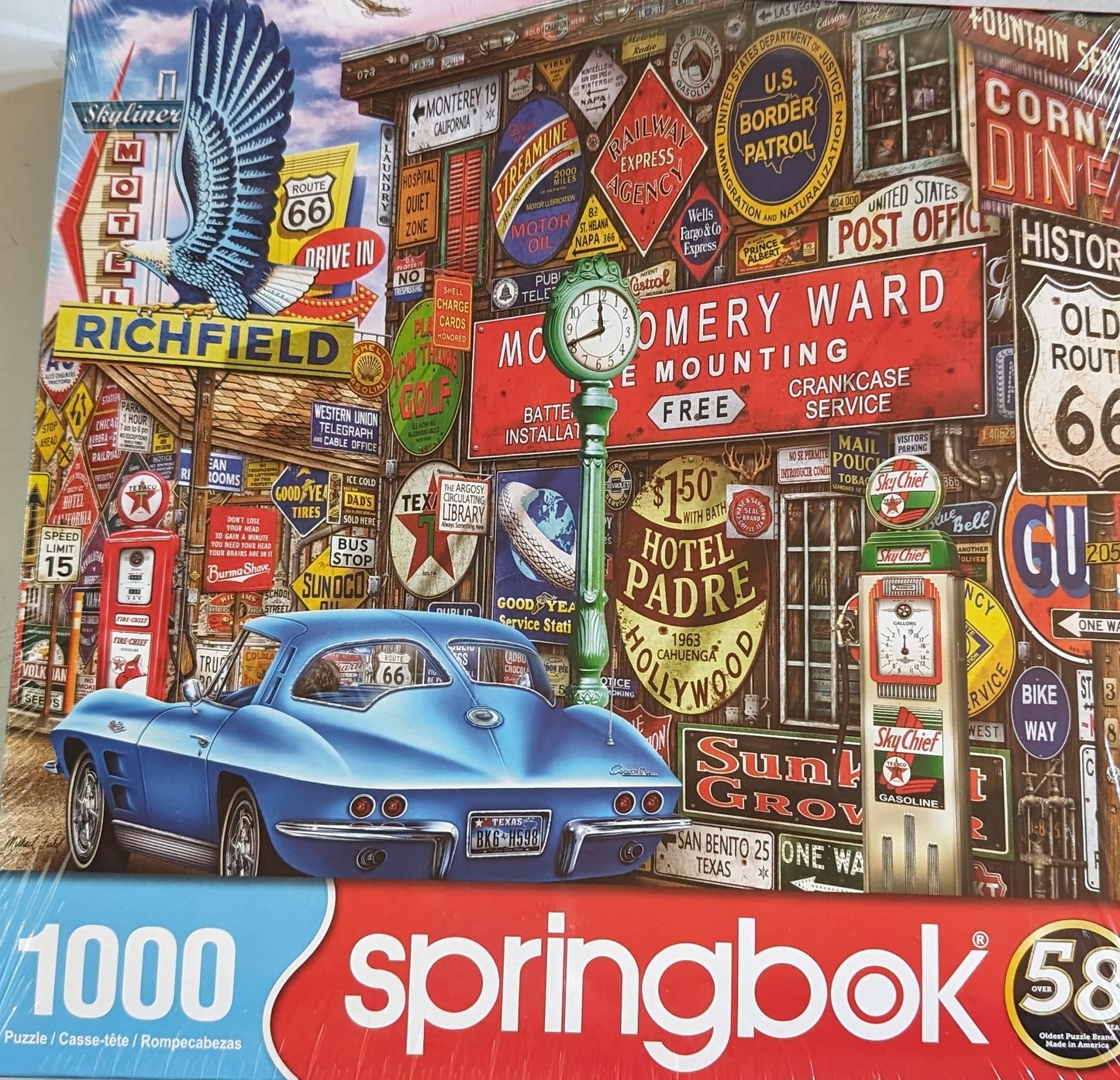 Route 66 1000 Piece Jigsaw Puzzle