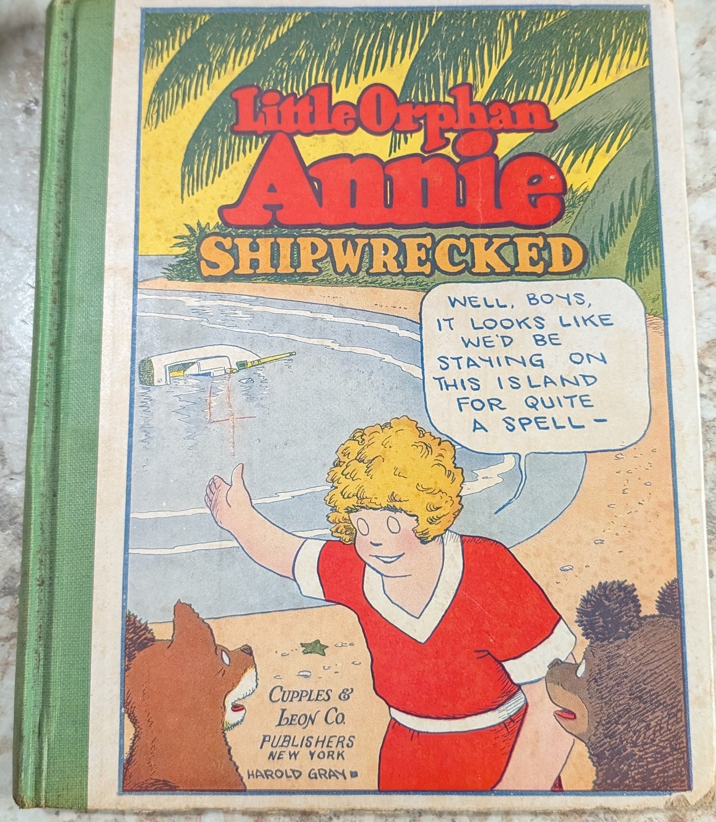 Little Orphan Annie Shipwrecked #6