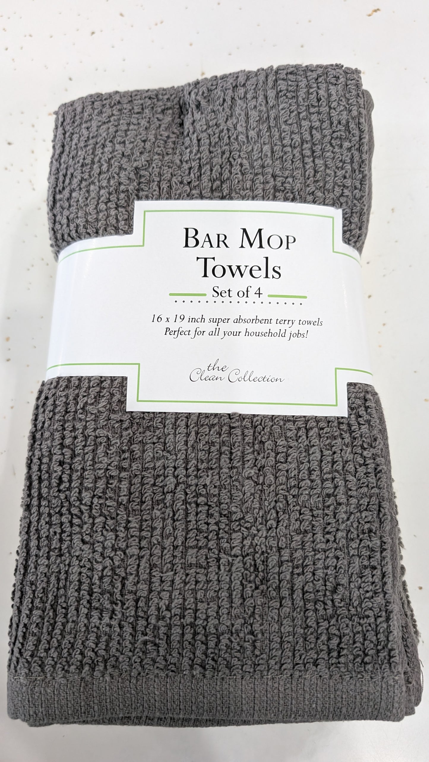 Bar Mop Towels - Neutral Set of 4