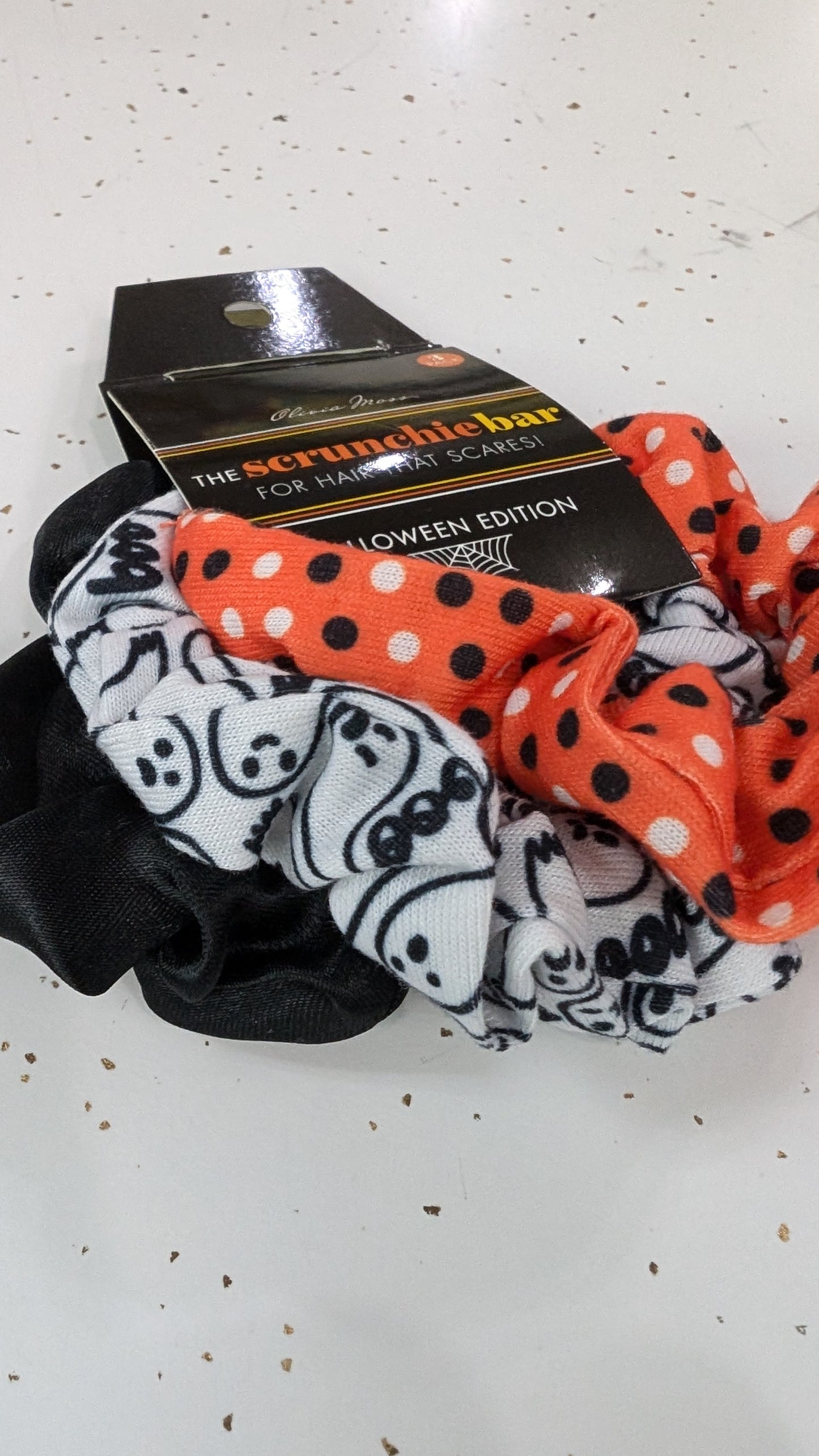 Fall  and Halloween Scrunchie Set of 3