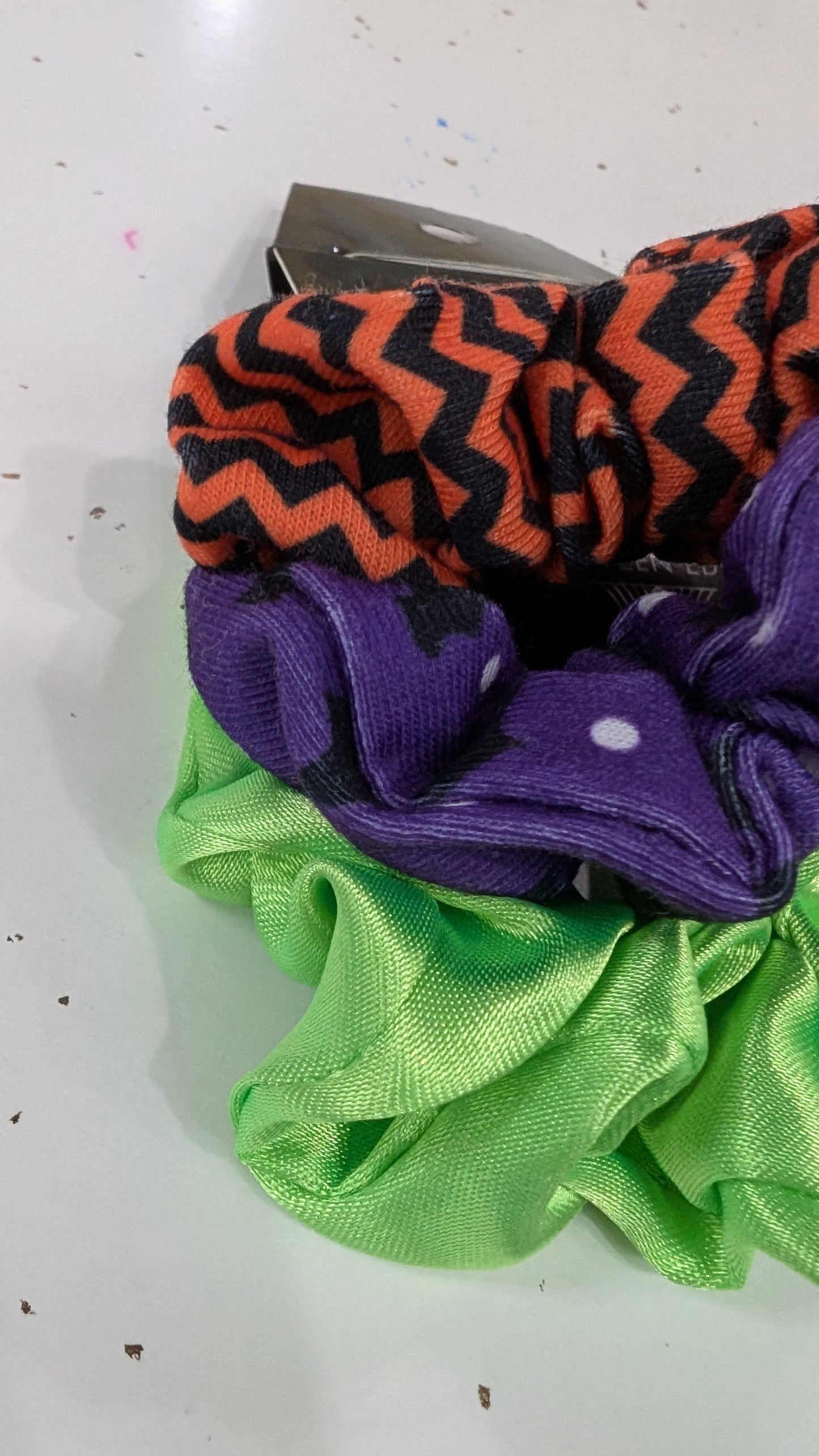 Fall  and Halloween Scrunchie Set of 3