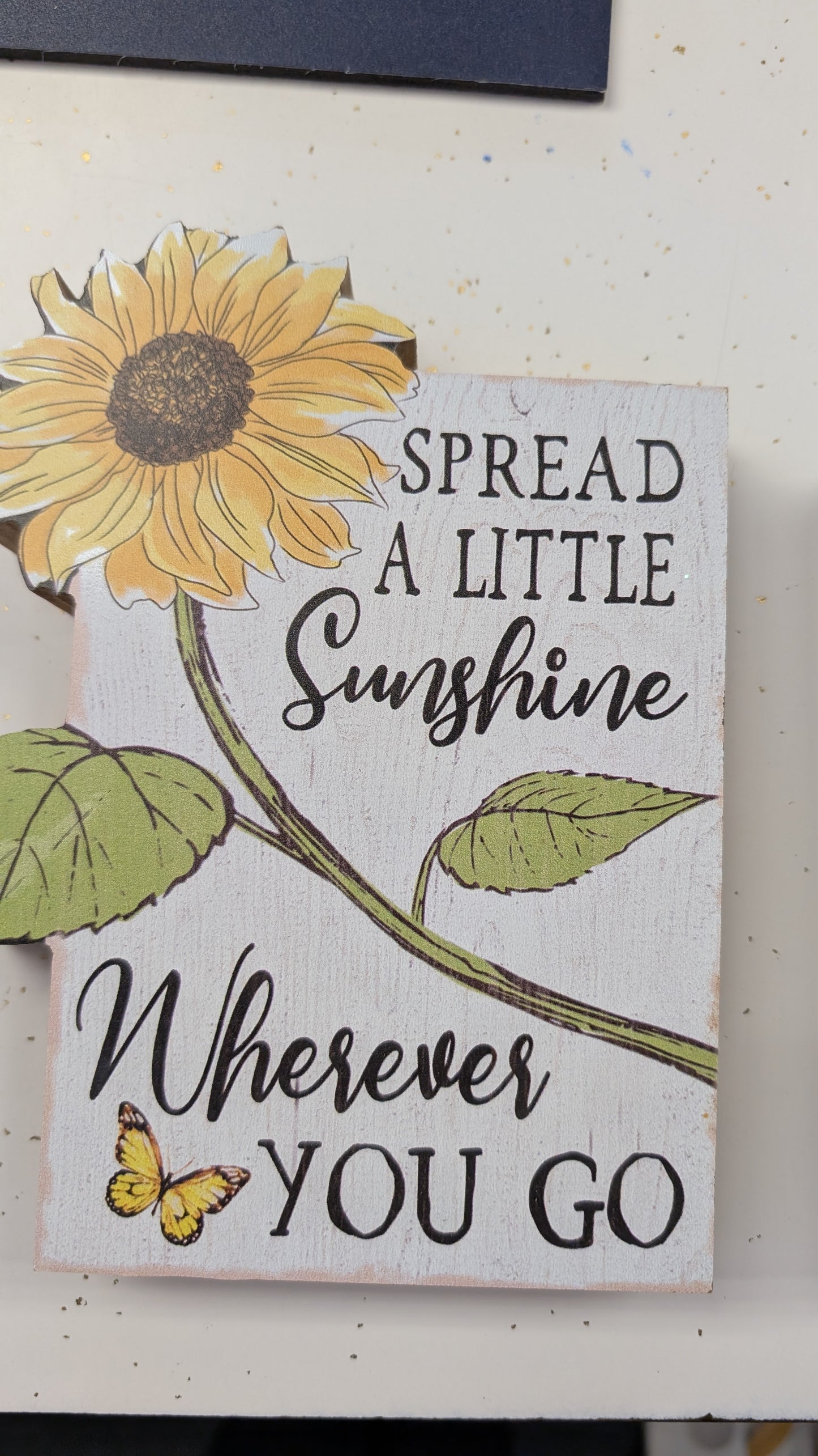 Sunflower Design Block Signs