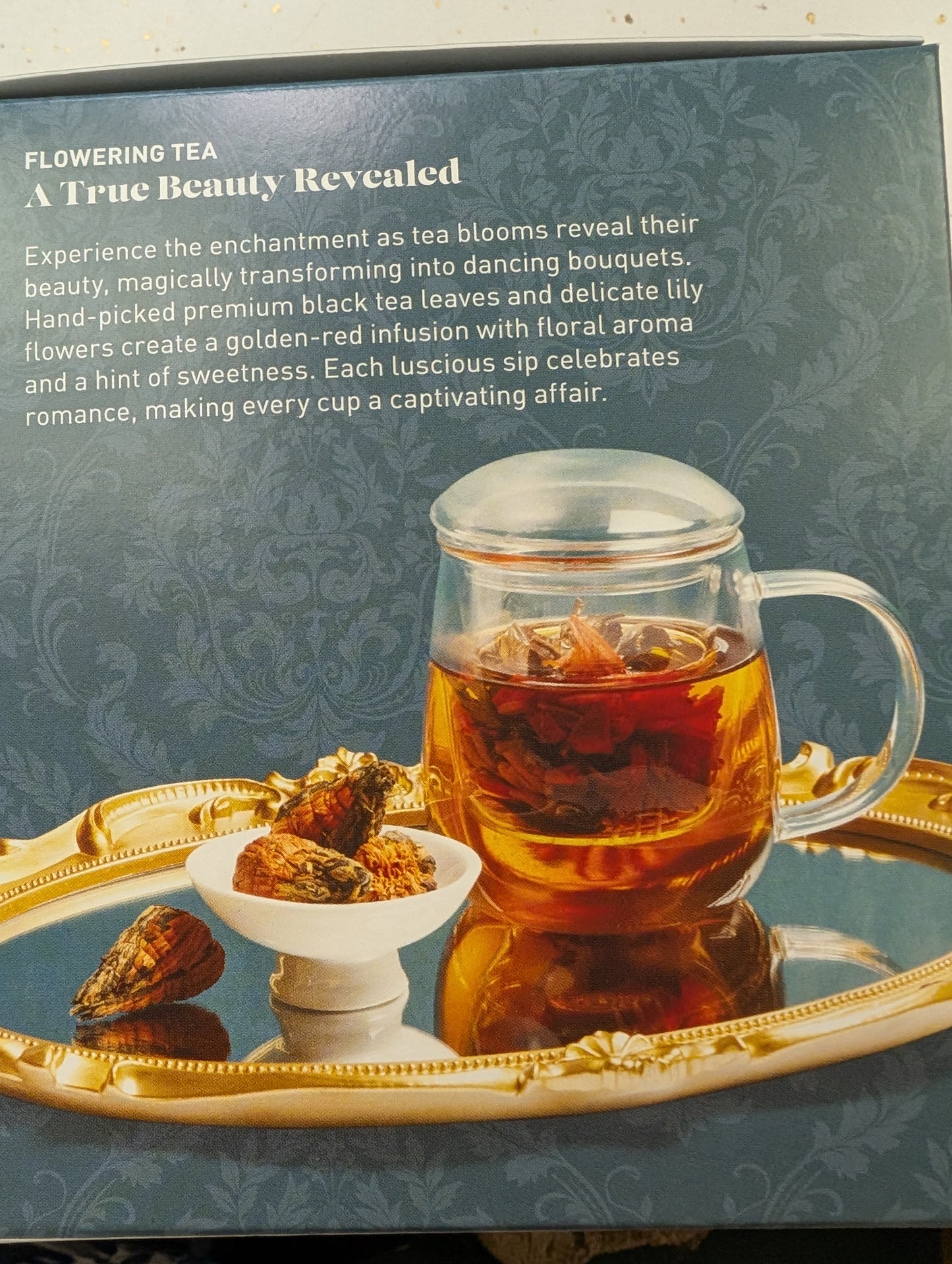 Bridgerton Flowering Tea set