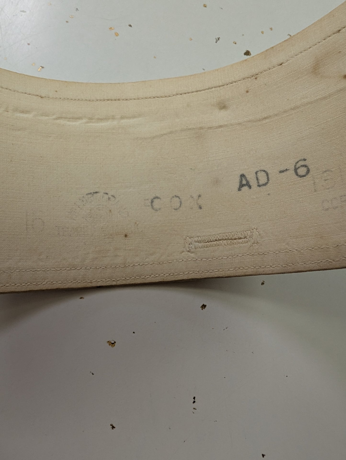 Antique 1900s Celluloid Collar Stay Box with Collars