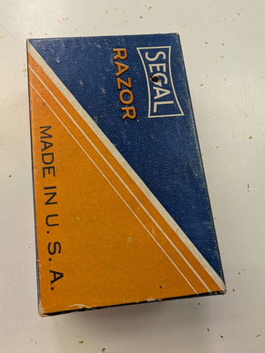 Vintage Razor Box filled with New Home Sewing Machine Needles