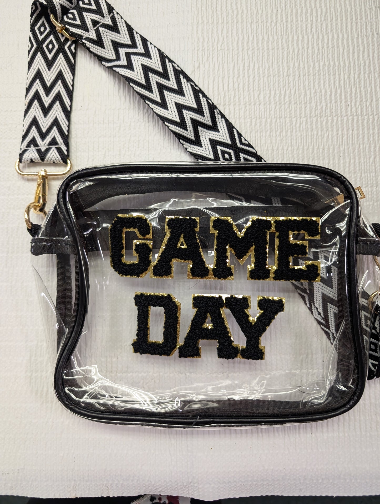 Game Day Crossover Clear Bag