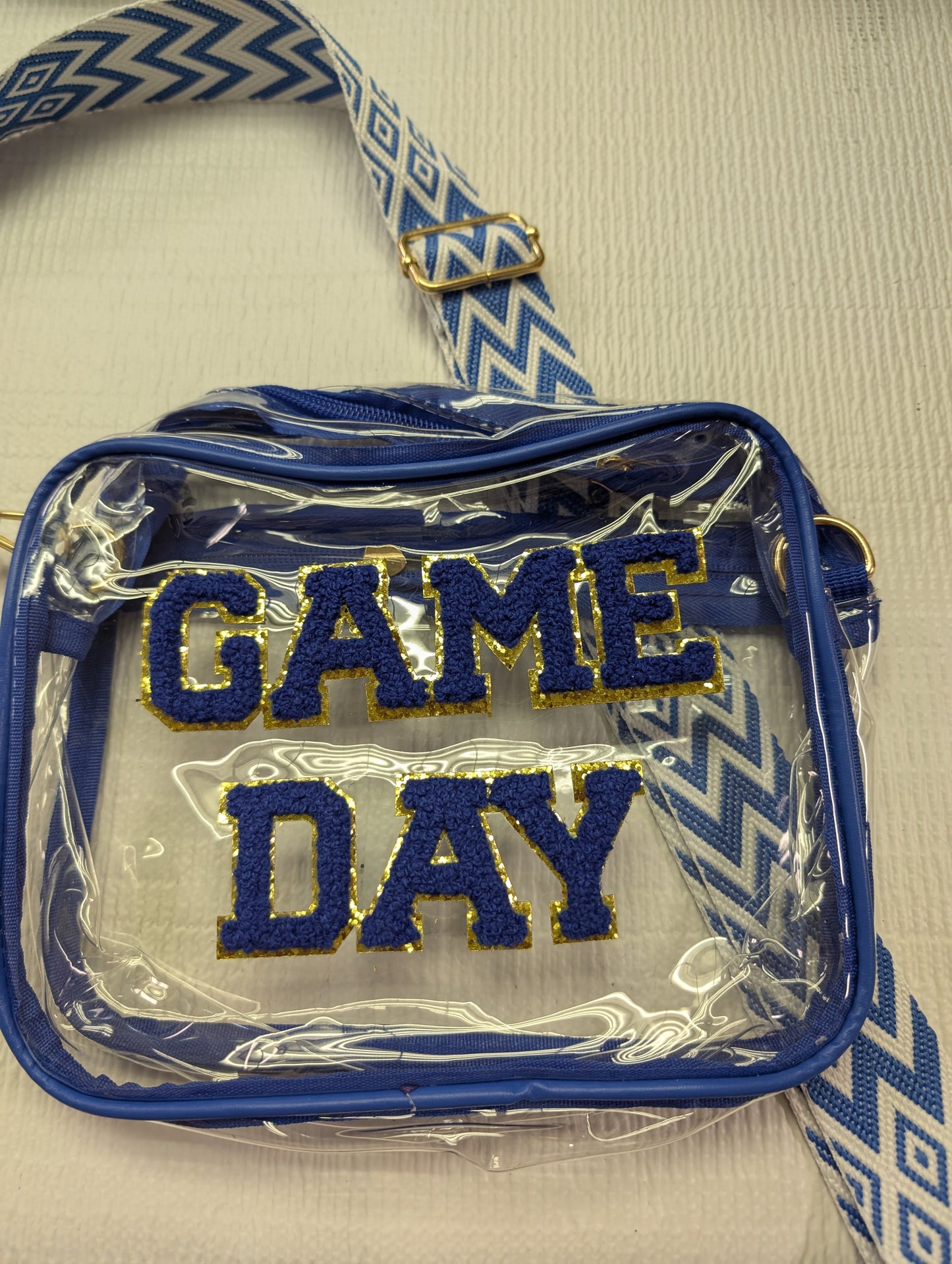 Game Day Crossover Clear Bag