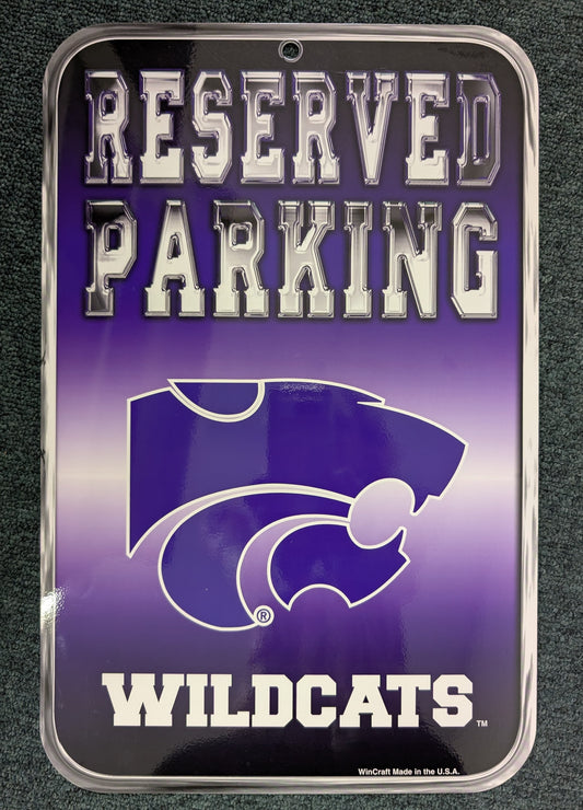 Wildcat Reserved Parking Sign