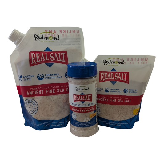 Redmond Real Salt - 4.75oz. to 26 oz.