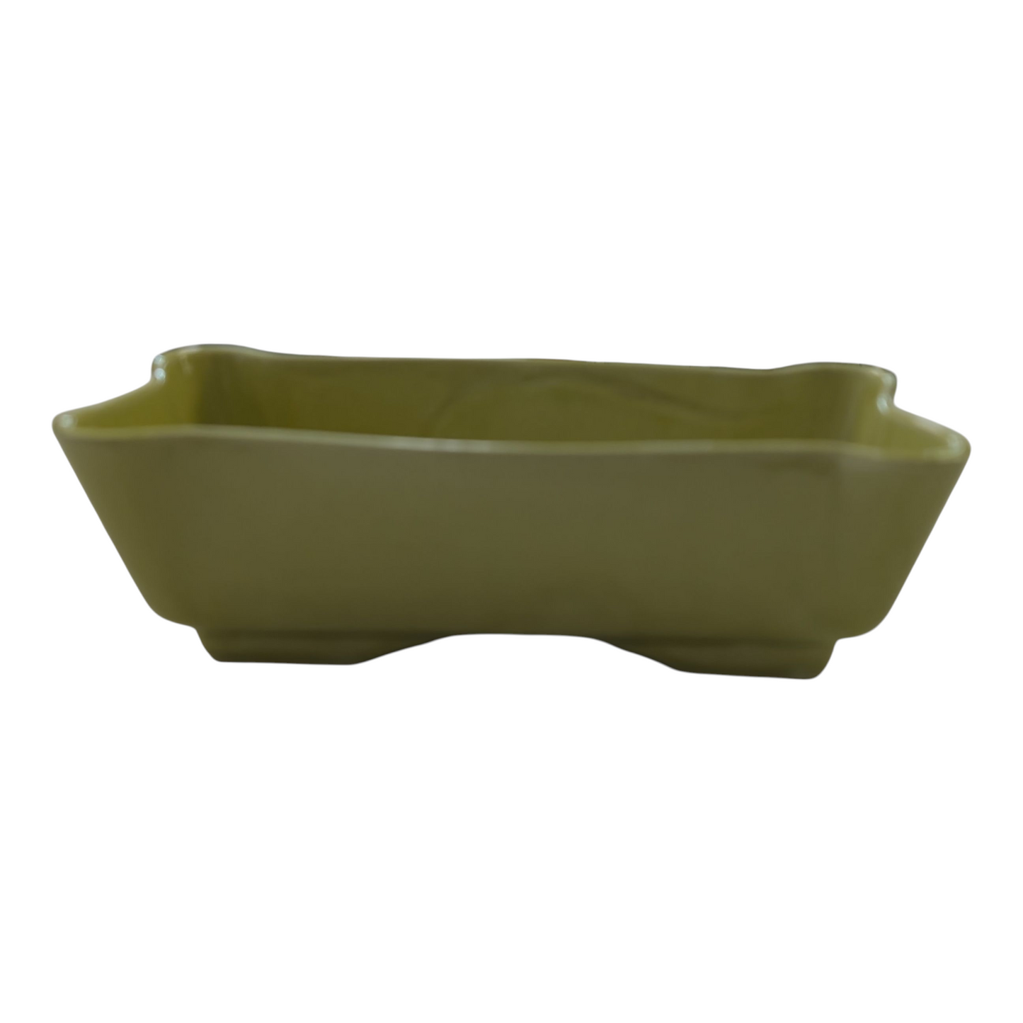 USA Pottery Dog-Bone Planter