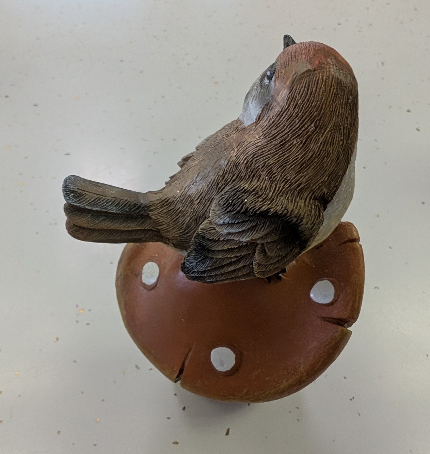 Harvest Mushroom with Bird
