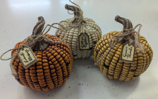 Harvest Corn Mini Pumpkins