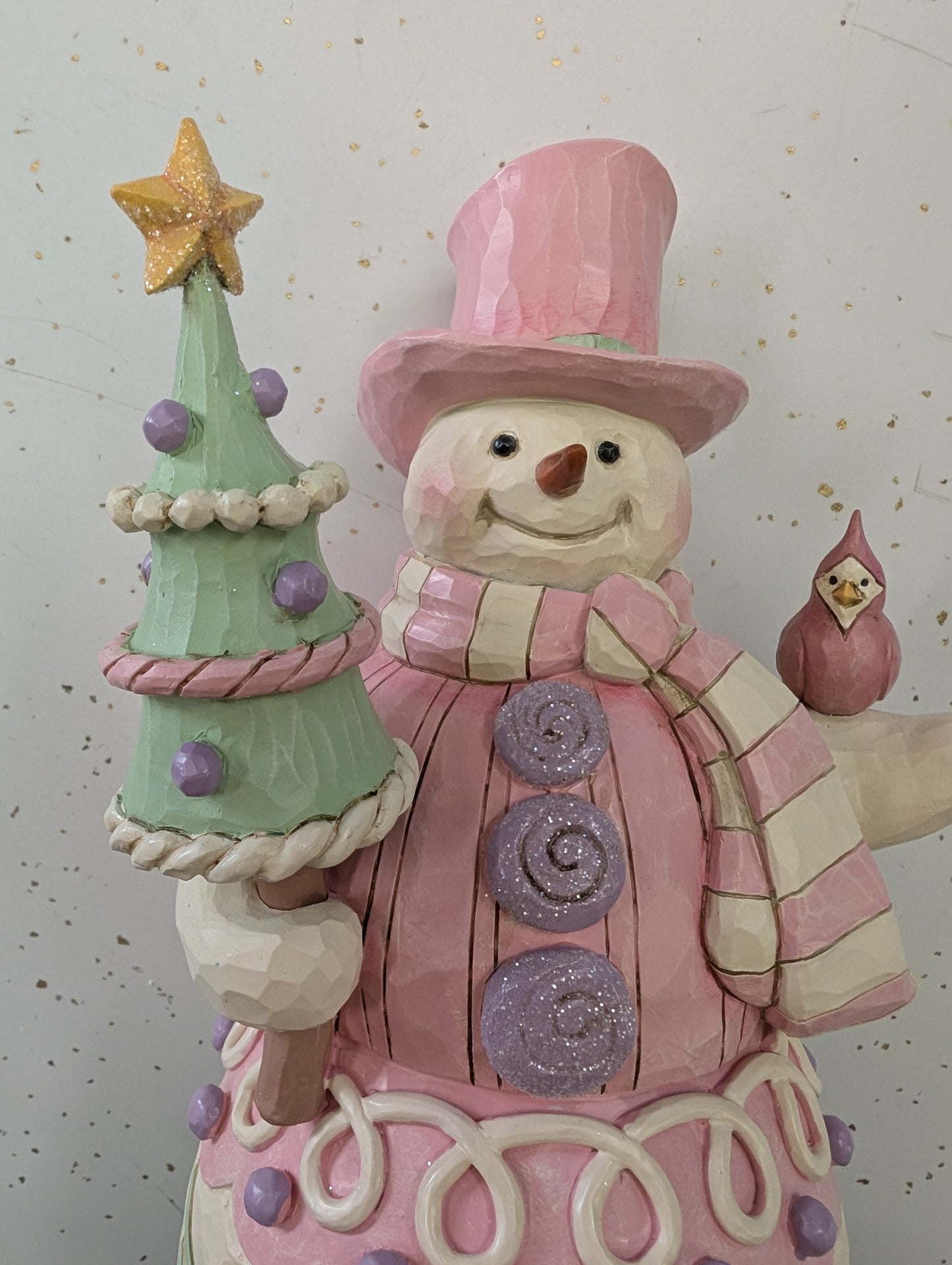 Jim Shore Pastel Snowman
