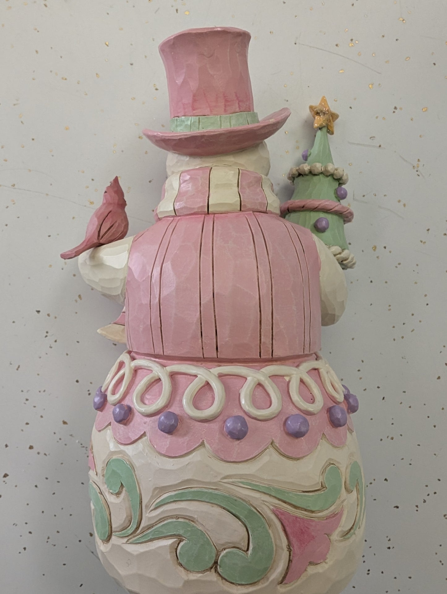 Jim Shore “Pastel Winter Wonders” Heartwood Sweets Snowman