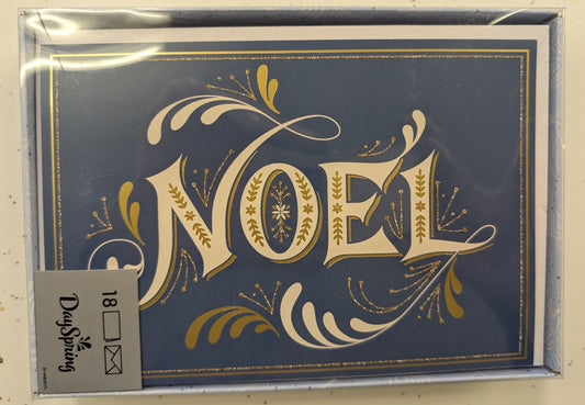 Boxed Christmas Cards - NOEL