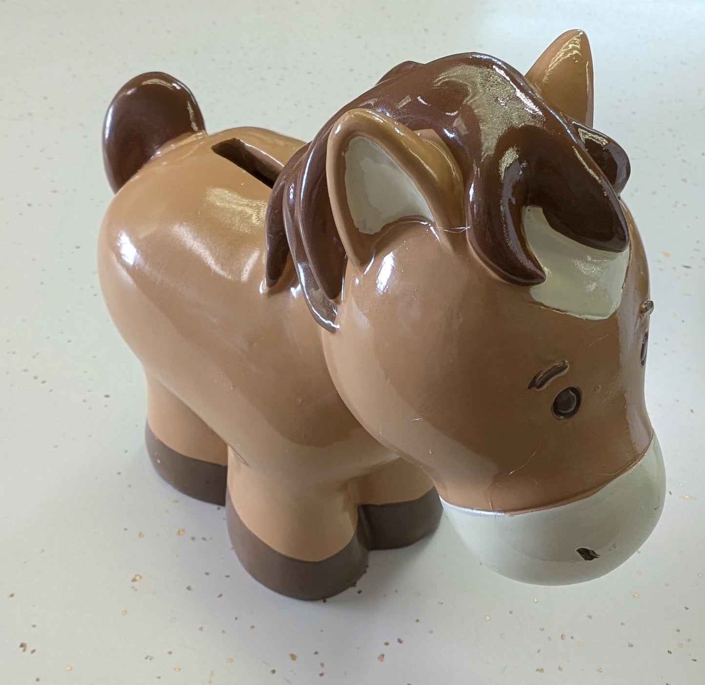 Baby Ganz Horse Money Bank – Polyresin Keepsake