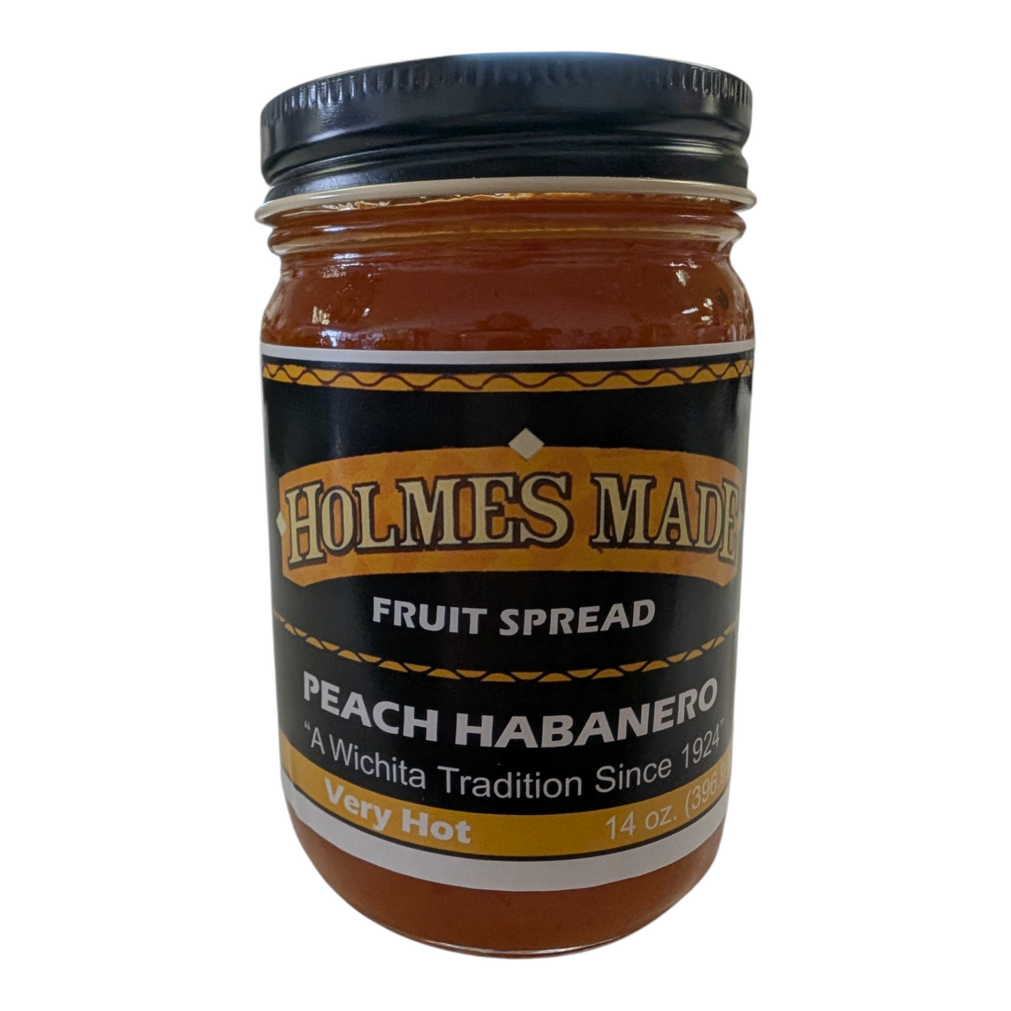 Holmes Made Peach Habanero Fruit Spread 14 oz.