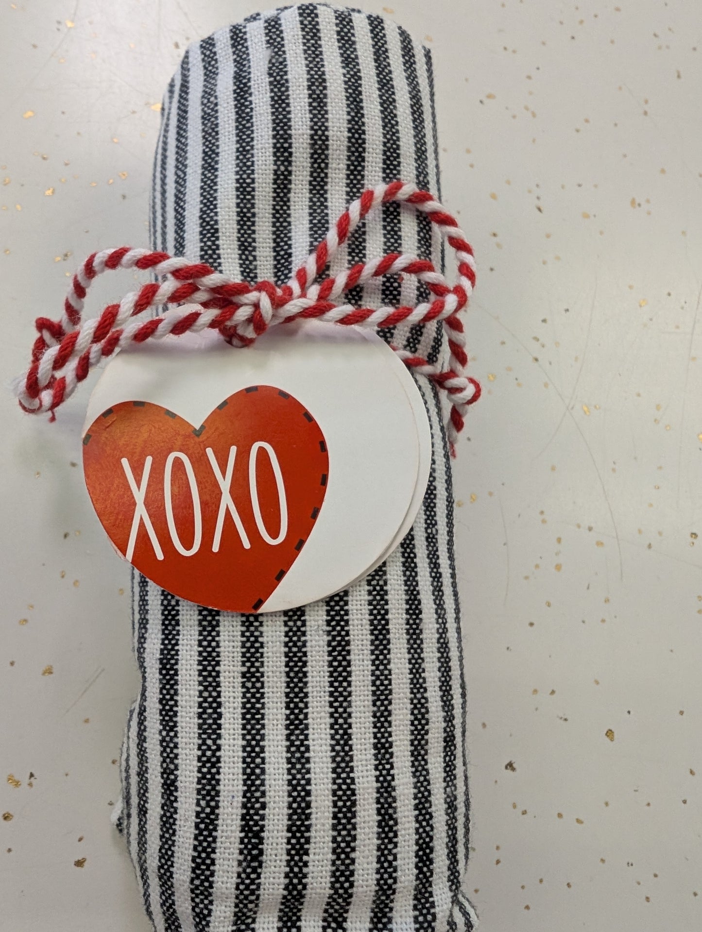 Valentine XOXO Dishtowel