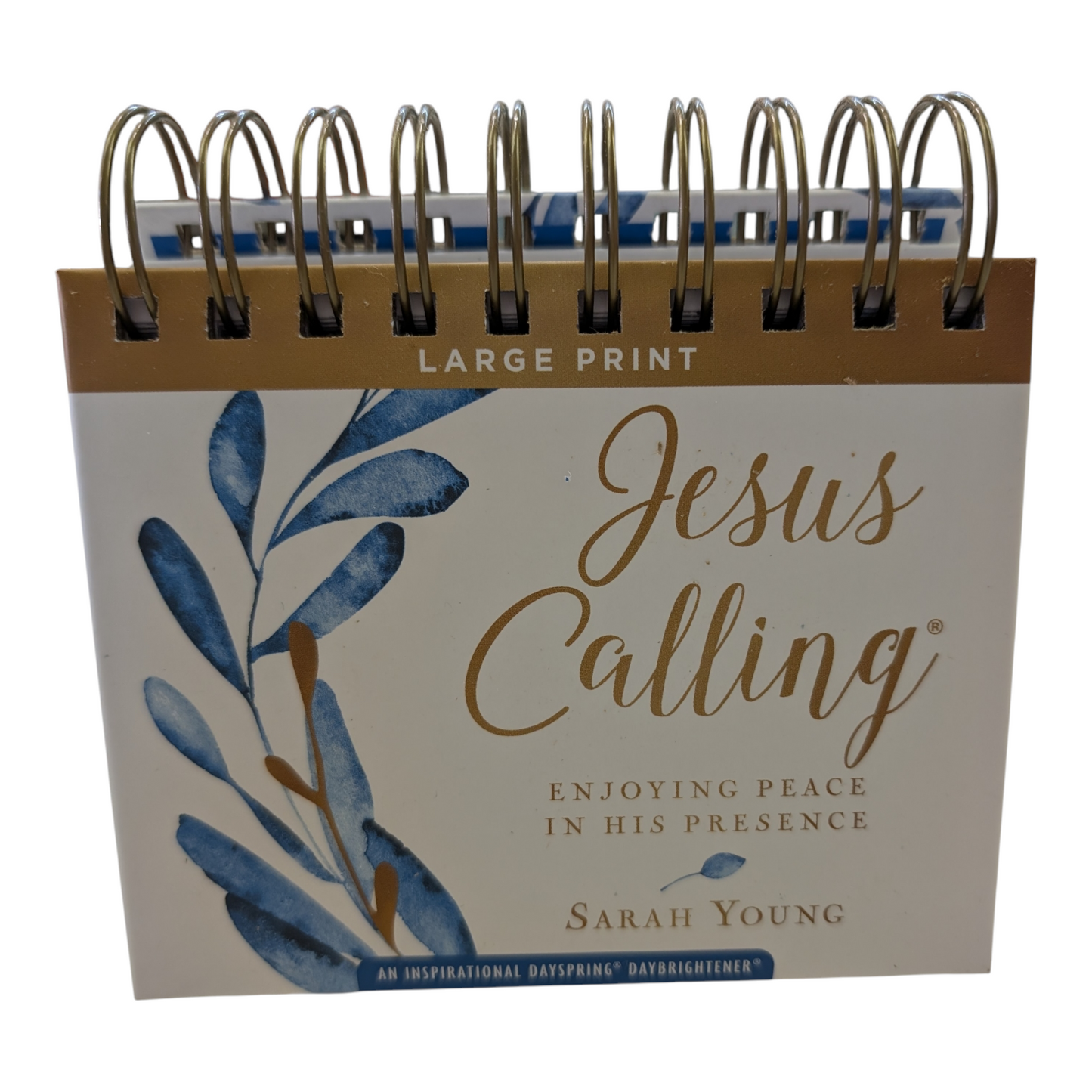 Jesus Calling® Large Print DayBrightener® Perpetual Calendar